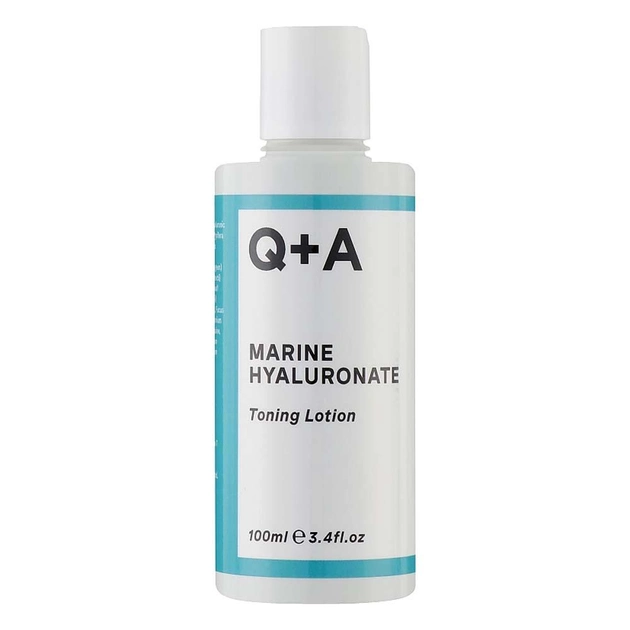 Лосьон Q+A для лица тонизирующий с гиалуроновой кислотой Marine Hyaluronate Toning Lotion 100 ml (0306144) - изображение 1