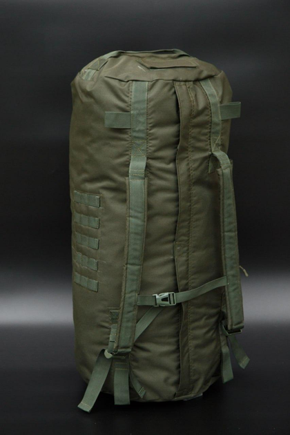 Військовий баул сумка армійська рюкзак 110 літрів олива - зображення 2