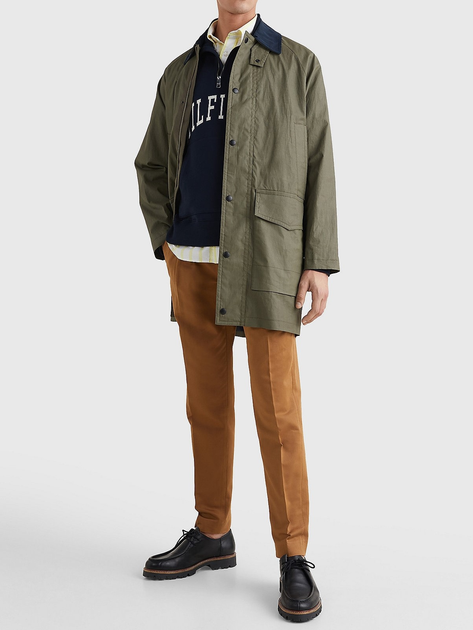 Płaszcz męski Tommy Hilfiger MW0MW25260-RBU L Khaki (8720117583570) - obraz 3