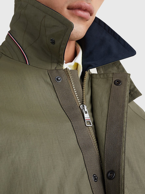 Płaszcz męski Tommy Hilfiger MW0MW25260-RBU L Khaki (8720117583570) - obraz 4