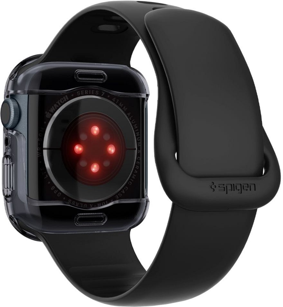 Etui Spigen Ultra Hybrid ACS04181 do Apple Watch Series 7/8 45 mm Przezroczysty (8809811857665) - obraz 5