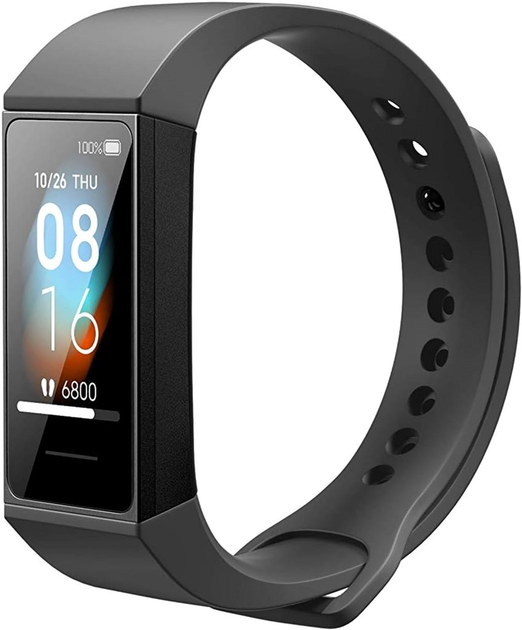 Pasek Xiaomi 28567 do Mi Smart Band 4C Czarny (6934177720437) - obraz 2