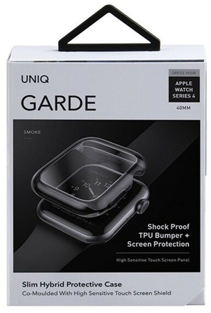 Etui Uniq Garde do Apple Watch Series 4/5/6/SE 40 mm Szary (8886463669587) - obraz 8