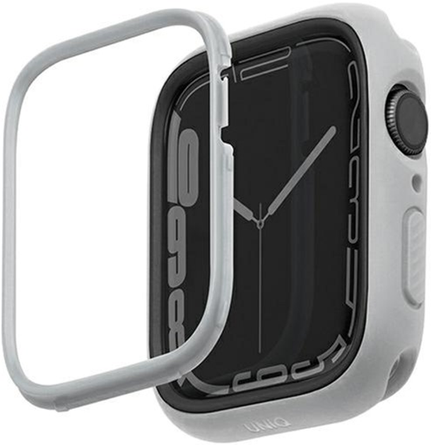 Etui Uniq Moduo do Apple Watch Series 4/5/6/7/8/SE/SE2 40-41 mm Kamień kredowy szary (8886463680957) - obraz 1