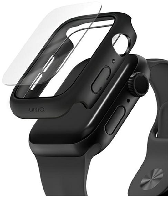 Чохол Uniq Nautic для Apple Watch Series 4/5/6/SE 44 мм Black (8886463677650) - зображення 2