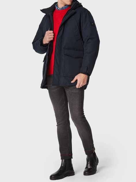 Парка зимова чоловіча Tommy Hilfiger MW0MW27689-DW5 XL Синя (8720641444989) - зображення 3