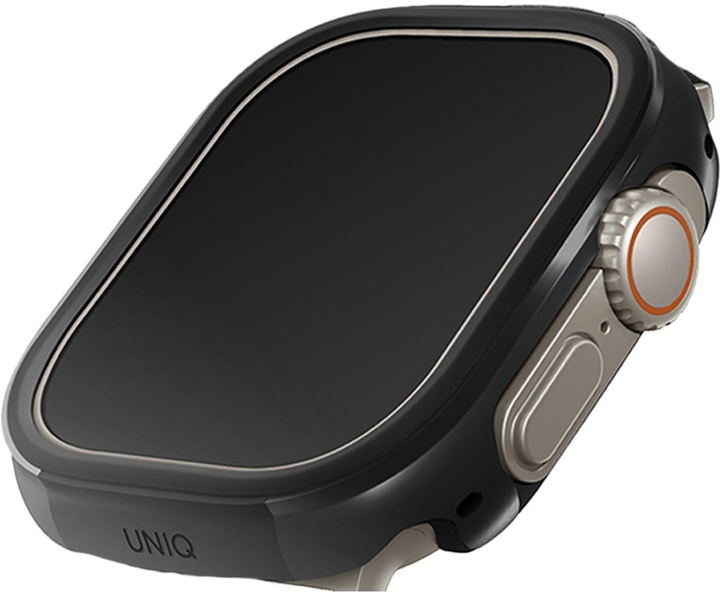 Чохол Uniq Valencia для Apple Watch Ultra 49 мм Midnight Black (8886463683965) - зображення 3