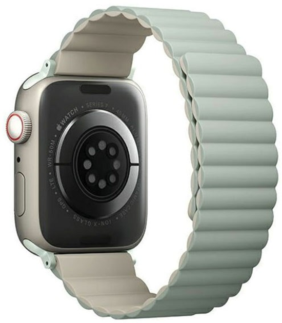 Ремінець Uniq Revix Reversible Magnetic для Apple Watch Series 1/2/3/4/5/6/7/8/SE/SE2/Ultra 42-49 мм Sage Beige (8886463680827) - зображення 3