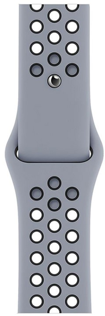 Ремінець Apple Nike Sport Brand MG3V3ZM/A для Apple Watch Series 1/2/3/4/5/6/7/8/SE/SE2 38-41 мм Gray - Black (190199898912) - зображення 1