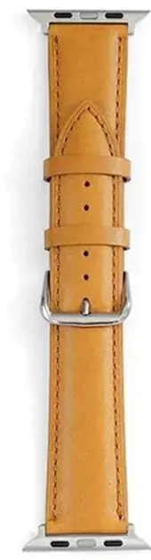 Ремінець Beline Leather для Apple Watch Series 1/2/3/4/5/6/7/8/SE/SE2 38-41 мм Light brown (5904422914370) - зображення 1