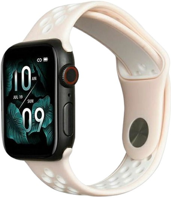 Ремінець Beline Sport Silicone для Apple Watch Series 1/2/3/4/5/6/7/8/SE/SE2 38-41 мм Pink (5904422919856) - зображення 1