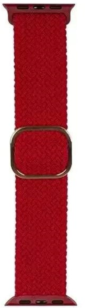 Ремінець Beline Textile для Apple Watch Series 1/2/3/4/5/6/7/8/SE/SE2 38-41 мм Red (5904422914295) - зображення 2