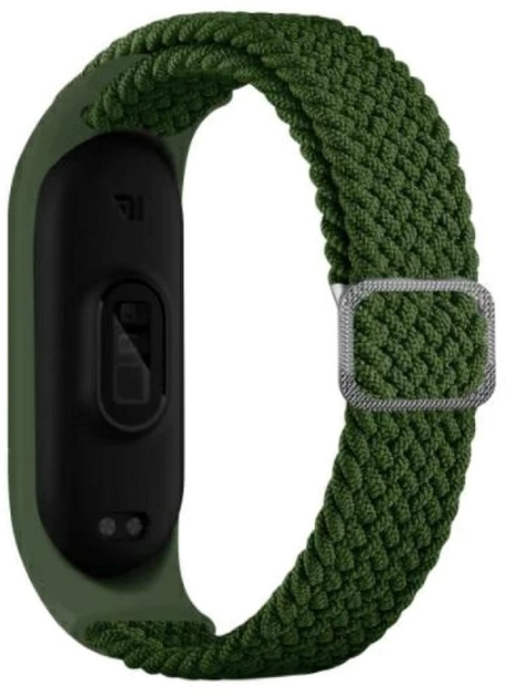 Ремінець Beline Textile для Xiaomi Mi Band 3/4 Green (5904422914134) - зображення 1