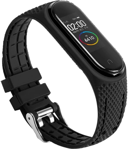 Ремінець Beline Sport для Xiaomi Mi Band 3/4 Black (5905359814238) - зображення 1