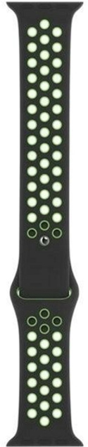 Ремінець Apple Nike Sport Brand MXQW2FE/A для Apple Watch Series 1/2/3/4/5/6/7/8/SE/SE 2 38-41 мм Black/Lime (190199572959) - зображення 3