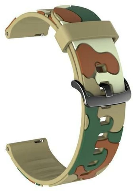 Uniwersalny pasek Beline Watch Camo Pattern 7 22 mm Camouflage (5903919060101) - obraz 1