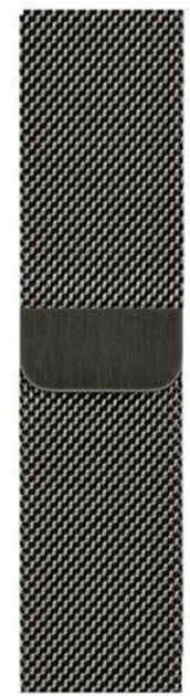 Pasek Mercury Mesh do Apple Watch Series 1/2/3/4/5/6/7/8/SE/SE2/Ultra 42-45 mm Czarny (8809724801557) - obraz 3