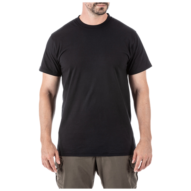 Футболка з коротким рукавом (3 шт. в комплекті) 5.11 Tactical Utili-T Crew - Three Pack Black 3XL (40016-019) - зображення 1