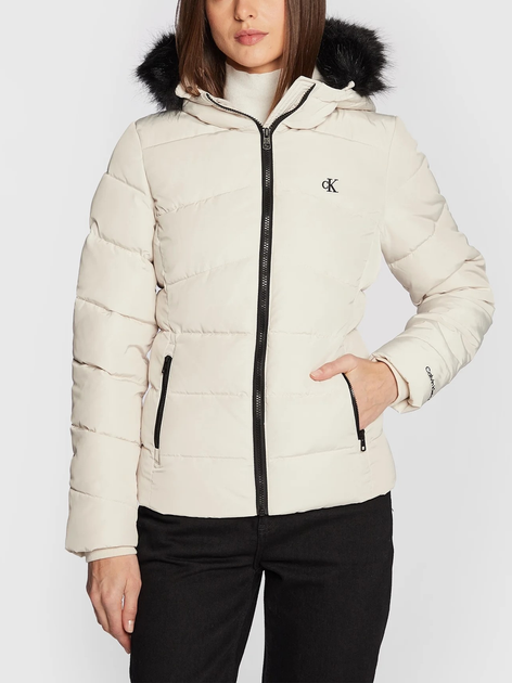 Куртка зимова жіноча Calvin Klein J20J219824-ACF XS Бежева від Rozetka на платформі USKIDKA Акція на Куртка зимова жіноча Calvin Klein J20J219824-ACF XS Бежева від Rozetka