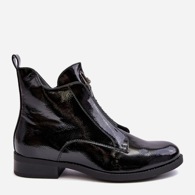 Жіночі зимові черевики низькі S.Barski HY75-120 40 Чорні (5905677982800) - зображення 1
