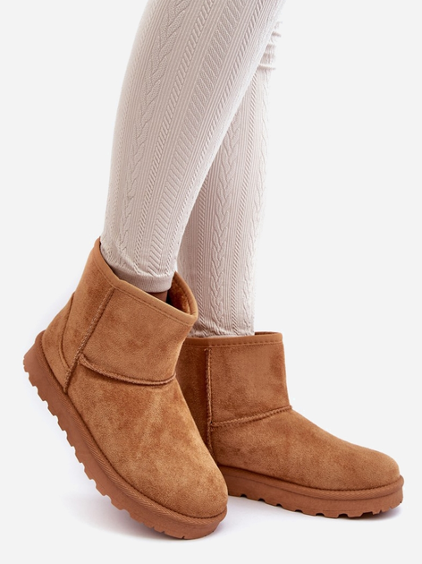 Mukluki damskie z futerkiem Nanga 36 Camel (5905677969085) - obraz 3