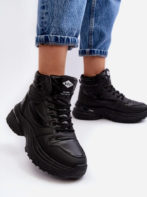 Śniegowce damskie niskie Lee Cooper LCJ-23-44-1973L 40 Czarne (5904292124817) - obraz 6