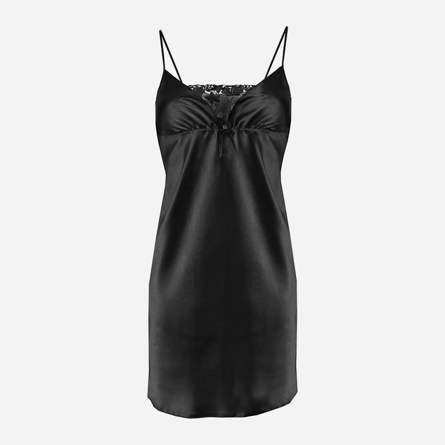 Нічна сорочка жіноча DKaren Slip Sali S Чорна (5901780682019) - зображення 2