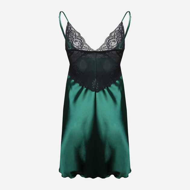 Нічна сорочка жіноча DKaren Slip Sophia XS Зелена (5903251431669) - зображення 3