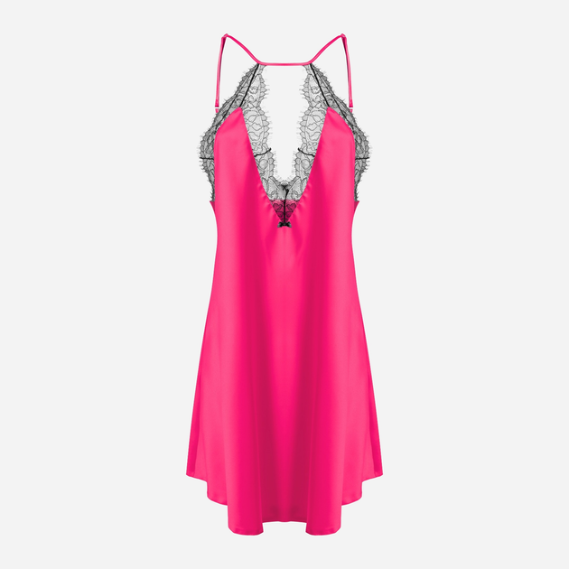 Нічна сорочка жіноча DKaren Slip Tifany L Темно-рожева (5903068501777) - зображення 1