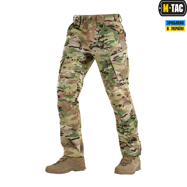 M-tac комплект штаны тактические с вставными наколенниками кофта флисовая M - изображение 2