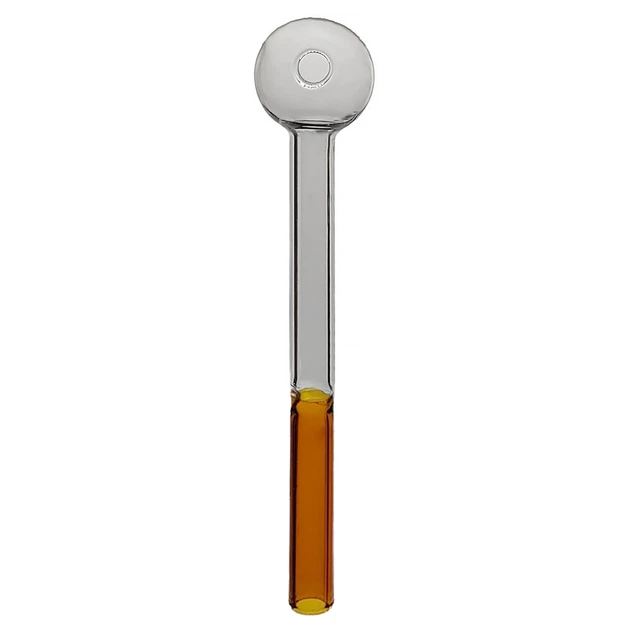 Трубка Oil Pipe Курительная Стеклянная Two-color Orange - Фото 1 Трубка Oil Pipe Курительная Стеклянная Two-color Orange - изображение 1