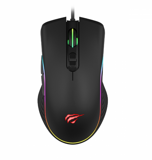 Мышка игровая проводная Havit HV-MS1006 black - изображение 1
