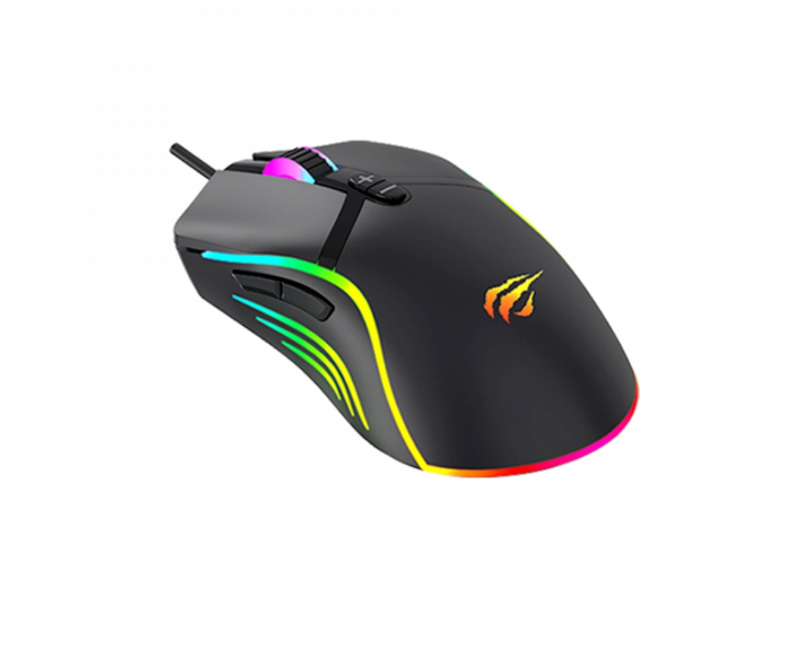 Мышка игровая проводная Havit HV-MS1026 black - изображение 2