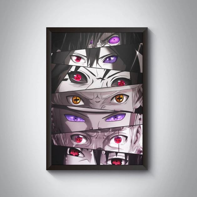 Постер аниме Naruto / Плакат Наруто (Саске, Какаси) - Фото 2 Постер аниме Naruto / Плакат Наруто (Саске, Какаси) - изображение 2
