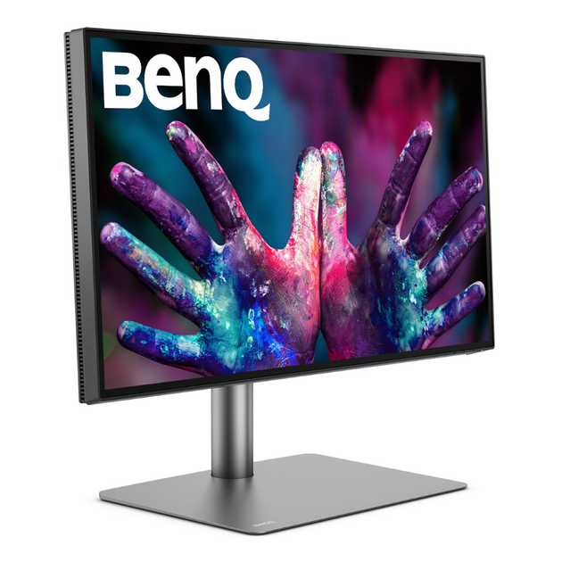 Монитор игровой 27" IPS BenQ PD2725U безрамочный экран Темно-серый - изображение 3