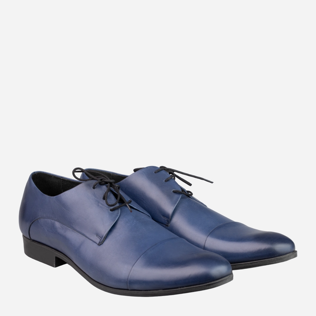 Чоловічі туфлі Nico Rarini 85603-30101 39 Блакитні (85703030101039) - зображення 2
