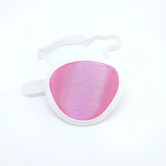 Пов'язка на око, багаторазовий дитячий окклюдер Fuddy-Duddy рожева (О-20) - зображення 1