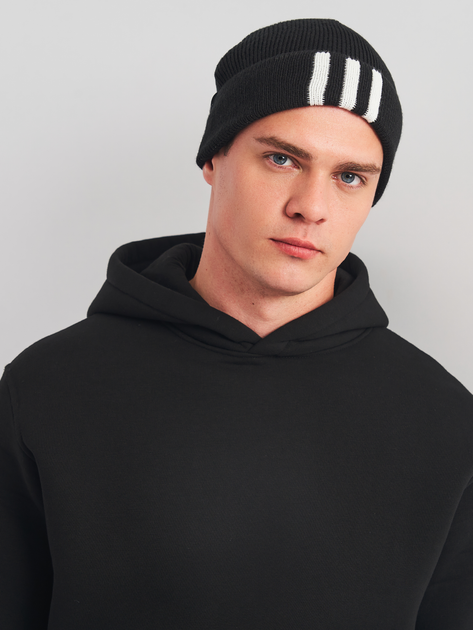Шапка Adidas 3S Woolie HG7788 OSFY 54 Black (4065431219564) – Стильні ...