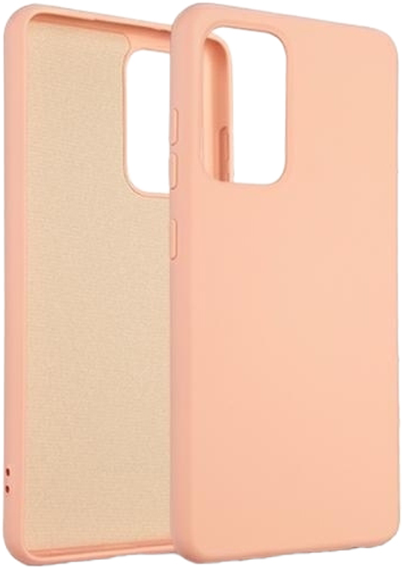 Etui Beline Silicone do Samsung Galaxy A72 4G/A72 5G Pink-gold (5903919065625) - obraz 1