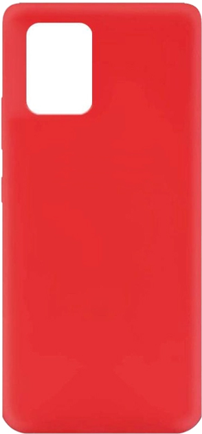 Etui Beline Silicone do Samsung Galaxy A82 Red (5903919069135) - obraz 1