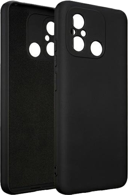 Etui Beline Silicone do Xiaomi 12C Black (5905359815907) - obraz 2