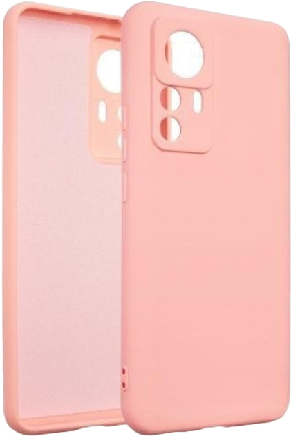 Etui Beline Silicone do Xiaomi 12T Rose gold (5905359810940) - obraz 1