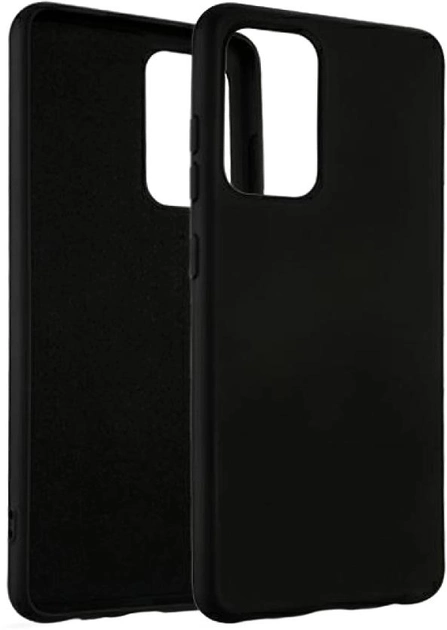 Etui Beline Silicone do Xiaomi Mi 12X Black (5904422915209) - obraz 1