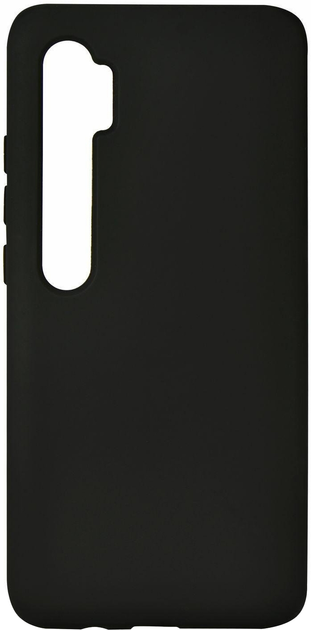 Etui Beline Silicone do Xiaomi Mi Note 10 Lite Black (5903657577466) - obraz 1