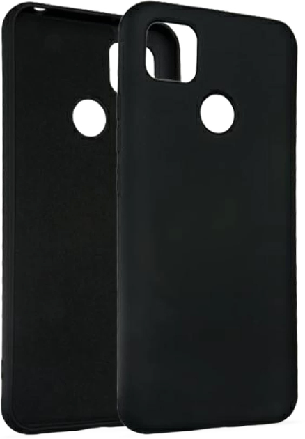 Etui Beline Silicone do Xiaomi Redmi 9C Black (5903657578531) - obraz 1