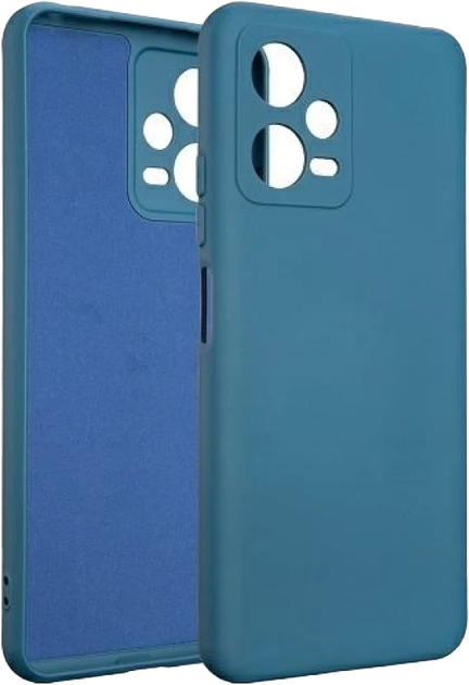 Панель Beline Silicone для Xiaomi Redmi Note 12 5G/Poco X5 5G Blue (5905359817024) - зображення 2