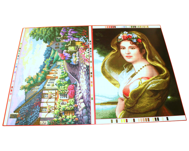Схема FROM FACTORY SHE для вышивания бумажные двусторонние А3/А4/А5 А3-063 - Фото 1 Схема FROM FACTORY SHE для вышивания бумажные двусторонние А3/А4/А5 А3-063 - изображение 1
