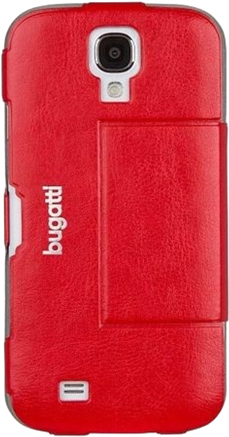 Etui z klapką Bugatti UltraThin Book Geneva do Samsung Galaxy S4 Red (4042632084290) - obraz 2