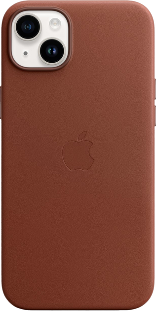 Панель Apple MagSafe Leather Case для Apple iPhone 14 Plus Umber (194253345480) - зображення 1