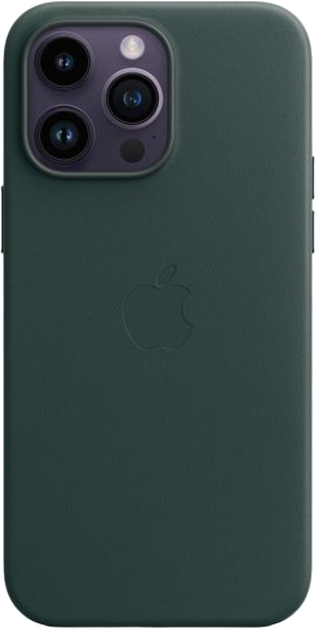 Etui Apple MagSafe Leather Case do Apple iPhone 14 Pro Max Forest green (194253345725) - obraz 1